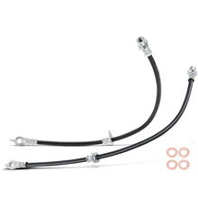 2 Pcs Rear Brake Hydraulic Hose