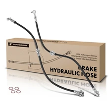 2 Pcs Front Brake Hydraulic Hose