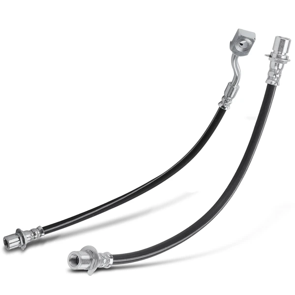 2 Pcs Rear Left Inner & Outer Brake Hydraulic Hose for Chevrolet Suburban 2500 GMC