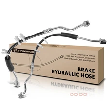 2 Pcs Front Brake Hydraulic Hose for 1993-1994 Mazda Navajo