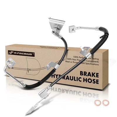 2 Pcs Front Brake Hydraulic Hose