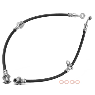 2 Pcs Rear Brake Hydraulic Hose