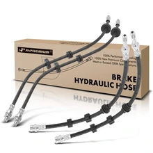 4 Pcs Front & Rear Brake Hydraulic Hose