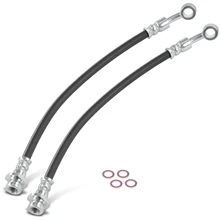 2 Pcs Rear Brake Hydraulic Hose for 2002-2006 INFINITI Q45