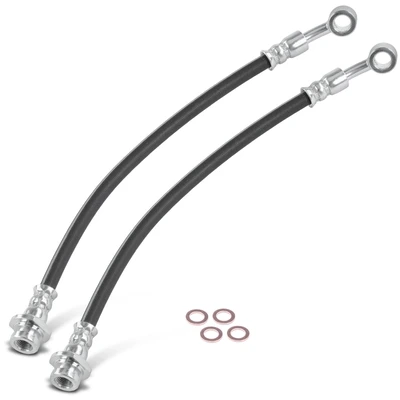2 Pcs Rear Brake Hydraulic Hose