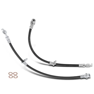 2 Pcs Front Brake Hydraulic Hose