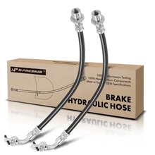 2 Pcs Front Outer Brake Hydraulic Hose for 1996-1997 Lexus LX450