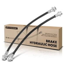 2 Pcs Rear Brake Hydraulic Hose