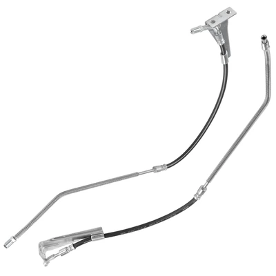 2 Pcs Rear Brake Hydraulic Hose