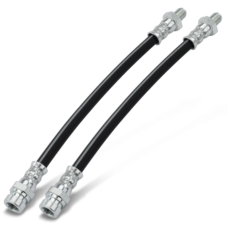 2 Pcs Brake Hydraulic Hose for Dodge Colt Mitsubishi Eagle Plymouth 8.89 inches