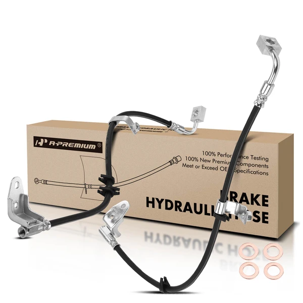 2 Pcs Rear Brake Hydraulic Hose for 1995-1999 Plymouth Neon