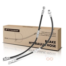 2 Pcs Front Brake Hydraulic Hose for 1990-1998 Subaru Legacy