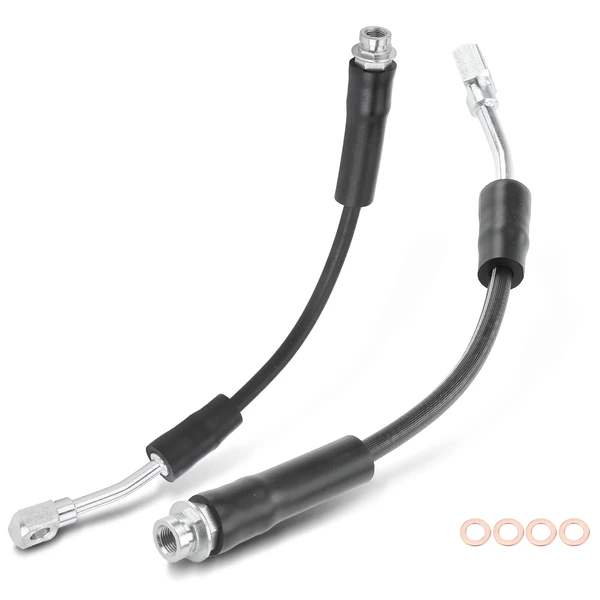 2 Pcs Rear Brake Hydraulic Hose for Chevy Lumina Monte Carlo 1997-1999