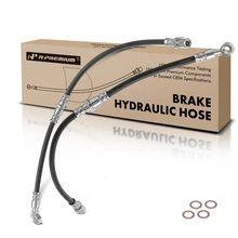 2 Pcs Rear Brake Hydraulic Hose for 1993-2001 Subaru Impreza