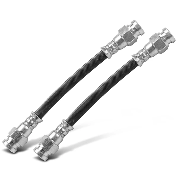 2 Pcs Brake Hydraulic Hose for Volkswagen Corrado 1992-1994 Cabrio Golf Jetta