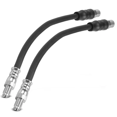 2 Pcs Rear Outer Brake Hydraulic Hose