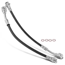 2 Pcs Rear Brake Hydraulic Hose for 1995-1999 Oldsmobile Aurora
