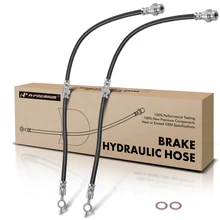 2 Pcs Front Brake Hydraulic Hose for 1989-1998 Mazda MPV