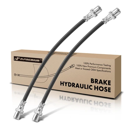 2 Pcs Rear Brake Hydraulic Hose