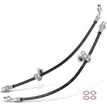 2 Pcs Front Brake Hydraulic Hose