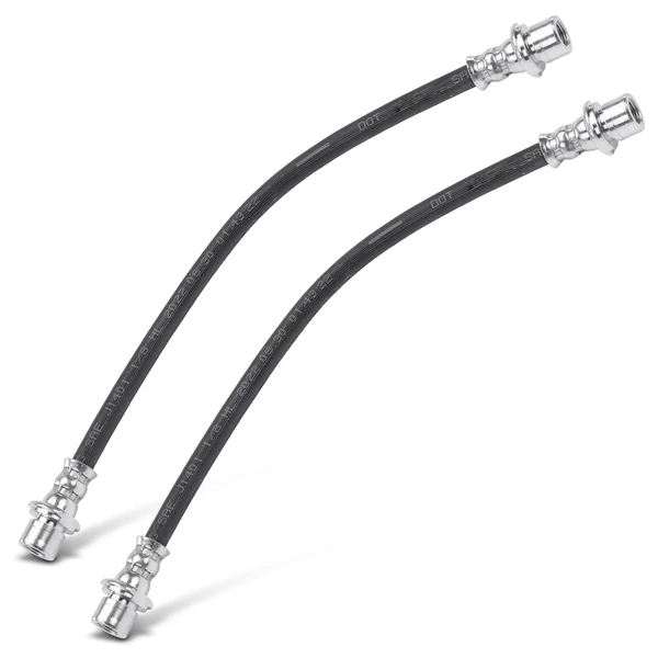 2 Pcs Rear Brake Hydraulic Hose for 1993-1997 Geo Prizm