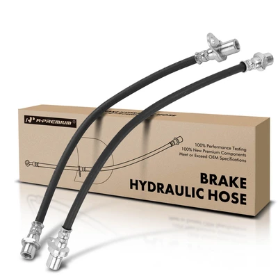 2 Pcs Rear Brake Hydraulic Hose