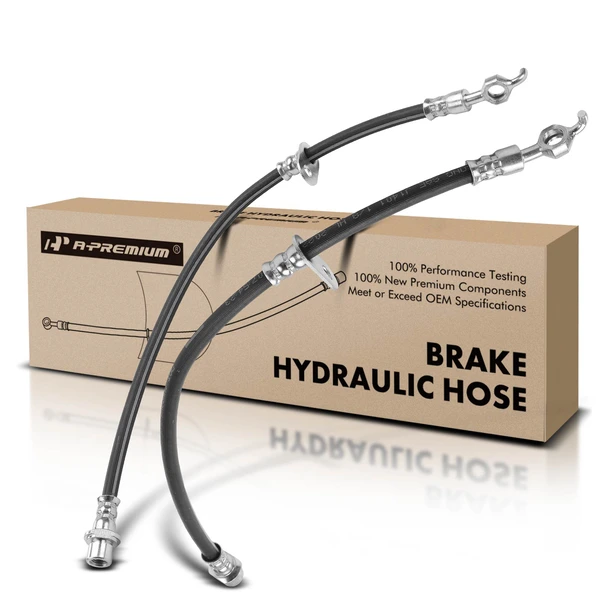 2 Pcs Front Brake Hydraulic Hose for Toyota Corolla 1993-1994 L4 1.6 L4 1.8L