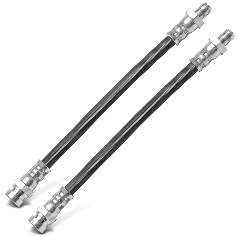 2 Pcs Front Outer Brake Hydraulic Hose for Hyundai Eagle Mitsubishi