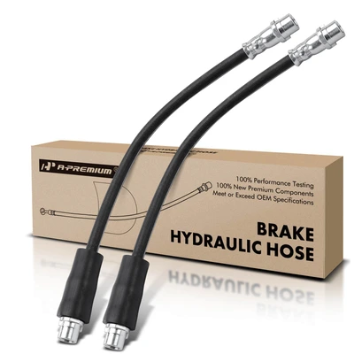 2 Pcs Front Brake Hydraulic Hose