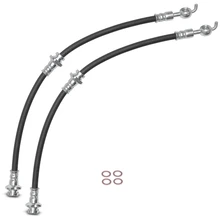 2 Pcs Front Brake Hydraulic Hose
