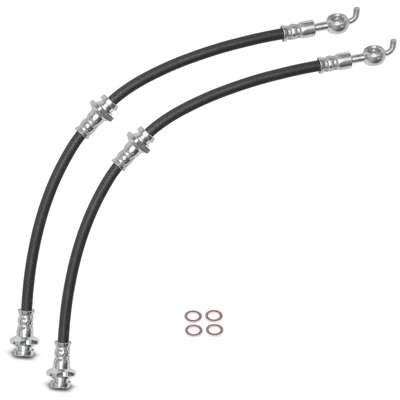 2 Pcs Front Brake Hydraulic Hose