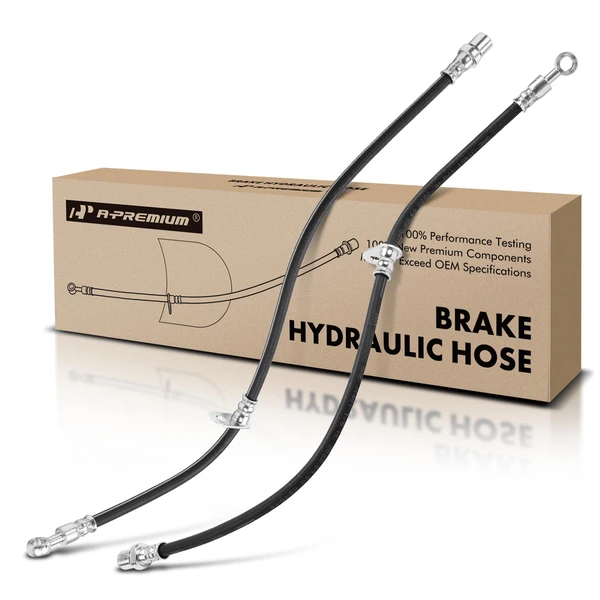 2 Pcs Front Brake Hydraulic Hose for Subaru Baja Forester Legacy Outback