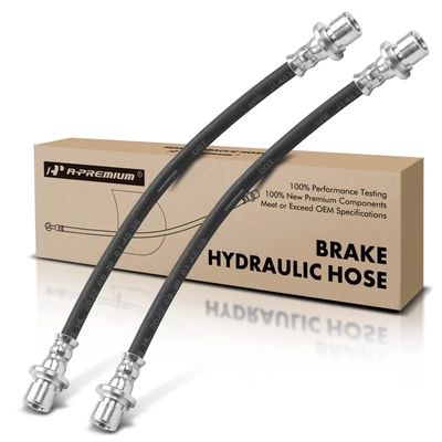 2 Pcs Rear Brake Hydraulic Hose