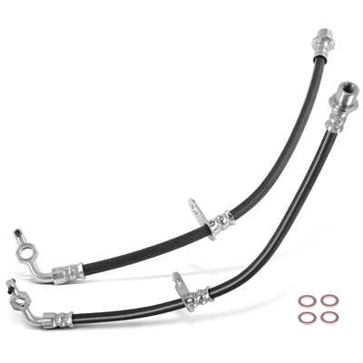 2 Pcs Front Brake Hydraulic Hose