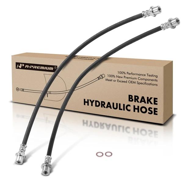 2 Pcs Rear Brake Hydraulic Hose for 2005-2017 Toyota Tacoma
