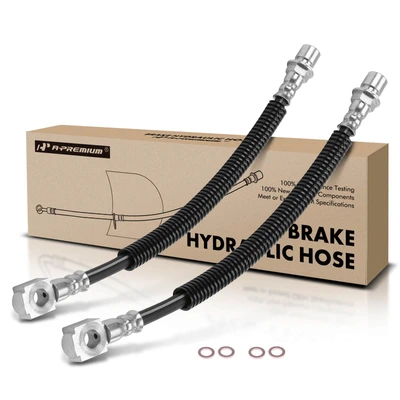 2 Pcs Front Brake Hydraulic Hose