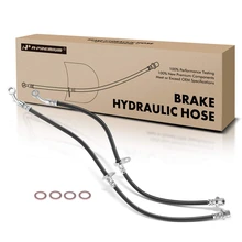 2 Pcs Front Brake Hydraulic Hose