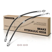 2 Pcs Front Brake Hydraulic Hose