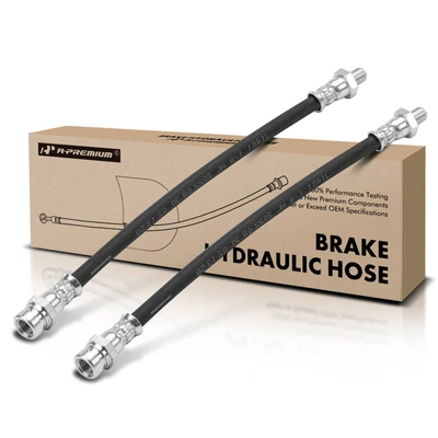 2 Pcs Rear Brake Hydraulic Hose