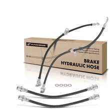 4 Pcs Front & Rear Brake Hydraulic Hose