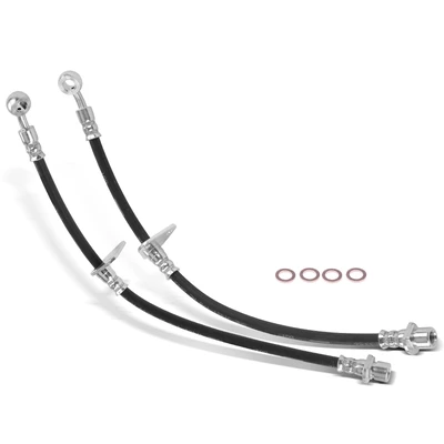 2 Pcs Rear Brake Hydraulic Hose