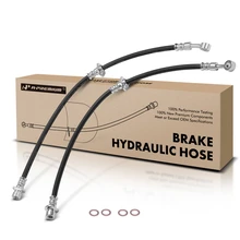 2 Pcs Rear Brake Hydraulic Hose