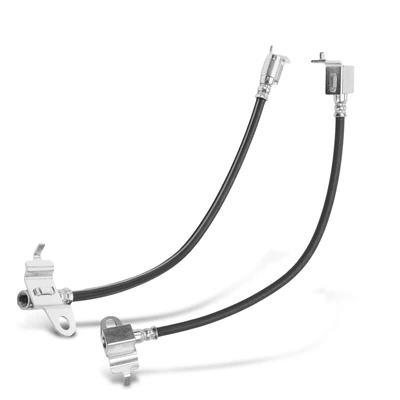 2 Pcs Rear Brake Hydraulic Hose