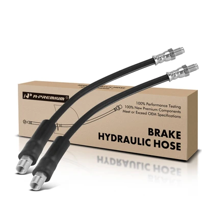 2 Pcs Rear Brake Hydraulic Hose