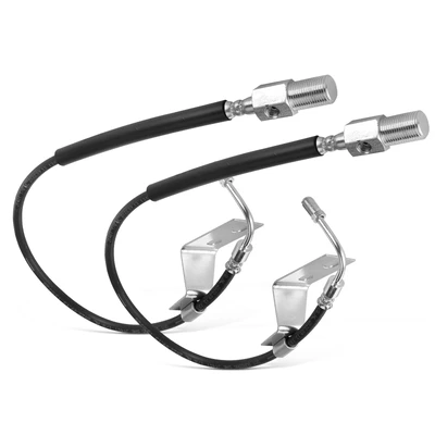 2 Pcs Front Brake Hydraulic Hose