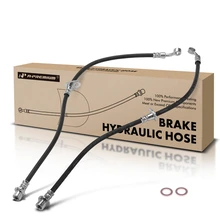 2 Pcs Front Brake Hydraulic Hose for 2001-2005 Acura EL