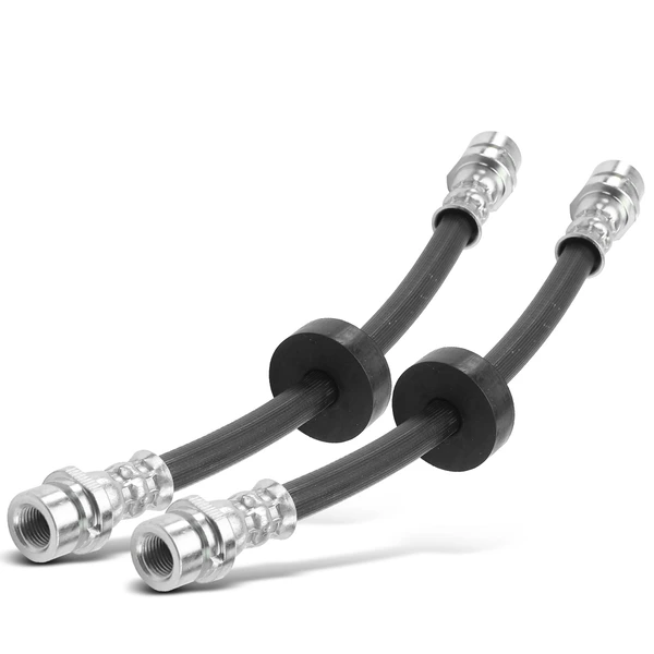 2 Pcs Rear Brake Hydraulic Hose for Ford Focus 2005-2007 L4 2.0L