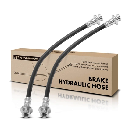 2 Pcs Rear Brake Hydraulic Hose
