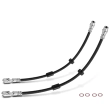2 Pcs Front Brake Hydraulic Hose