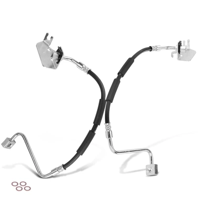 2 Pcs Front Brake Hydraulic Hose